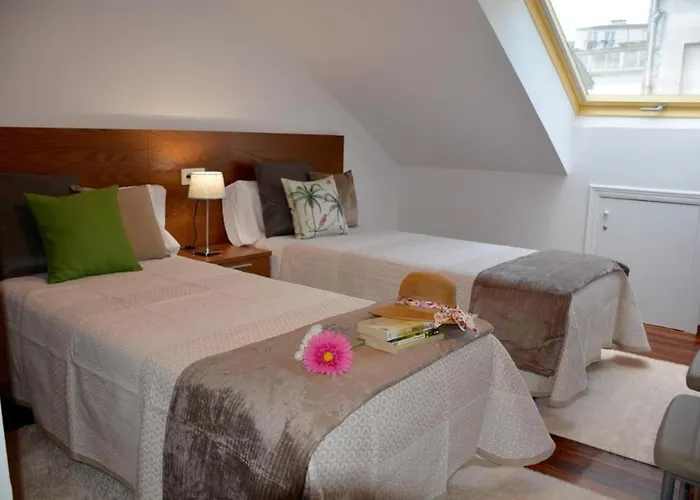 Hhc - Duplex Concheiros, 4 Bedrooms, 3 Bathroom, A 700m De La Catedral Saint-Jacques-de-Compostelle